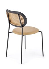 4-tooli komplekt K524, pruun/must hind ja info | Köögitoolid, söögitoolid | hansapost.ee