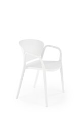 Комплект из 4 стульев К491, белый цвет цена и информация | Стулья для кухни и столовой | hansapost.ee
