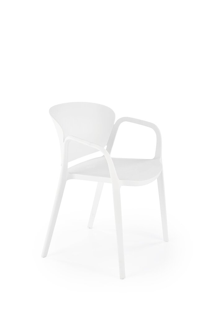 4-tooli komplekt K491, valge цена и информация | Köögitoolid, söögitoolid | hansapost.ee