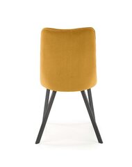 Набор из 4 стульев Halmar K450, желтый цвет цена и информация | Стулья для кухни и столовой | hansapost.ee