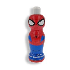 Kaks ühes geel ja šampoon Air-Val Spiderman (400 ml) hind ja info | Laste ja ema kosmeetika | hansapost.ee