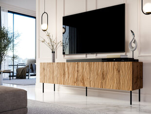 Tv-laud Halmar Jungle, pruun/must hind ja info | Televiisori alused | hansapost.ee