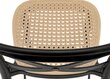 4-tooli komplekt H111, must/pruun цена и информация | Köögitoolid, söögitoolid | hansapost.ee