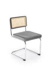 2-tooli komplekt K524, hall/hõbe цена и информация | Стулья для кухни и столовой | hansapost.ee