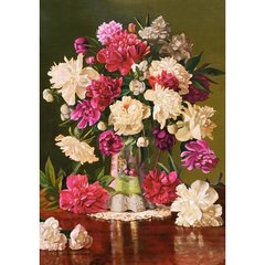 Pusle lilledega Castorland Beautiful Pheonies, 500 tk hind ja info | Pusled lastele ja täiskasvanutele | hansapost.ee