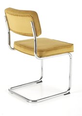 4-tooli komplekt K510, kollane/hõbedane hind ja info | Köögitoolid, söögitoolid | hansapost.ee