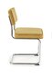 4-tooli komplekt K510, kollane/hõbedane hind ja info | Köögitoolid, söögitoolid | hansapost.ee