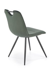 4-tooli komplekt K521, roheline/must цена и информация | Стулья для кухни и столовой | hansapost.ee