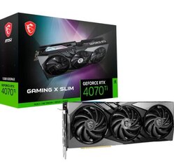 MSI GeForce RTX 4070 Ti Gaming X Slim 12G (V513-250R) hind ja info | Videokaardid | hansapost.ee