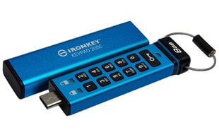 IronKey Keypad 8GB USB 3.2 цена и информация | USB накопители | hansapost.ee