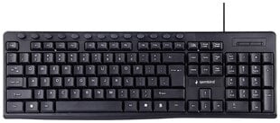 Gembird KB-UM-107-DE цена и информация | Клавиатура с игровой мышью 3GO COMBODRILEW2 USB ES | hansapost.ee