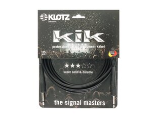 Klotz, 2 x Jack Mono 6,3 мм, 4,5 м цена и информация | Кабели и провода | hansapost.ee