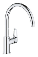 Однорычажный смеситель для раковины Grohe BauLoop с высоким носиком и диапазоном поворота 360˚, 31368001 цена и информация | Grohe Кухонное оборудование | hansapost.ee