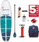 Täispuhutav aerulaud Red Paddle Co Compact Sup, 290x81 cm, sinine цена и информация | Veesport | hansapost.ee