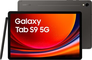 Samsung tahvelarvuti Galaxy Tab S9 11" WiFi+5G, 8GB/128GB, Android 12, Graphite hind ja info | Tahvelarvutid | hansapost.ee