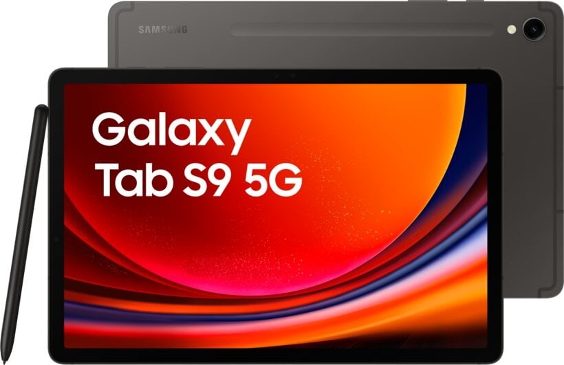 Samsung tahvelarvuti Galaxy Tab S9 11" WiFi+5G, 8GB/128GB, Android 12, Graphite цена и информация | Tahvelarvutid | hansapost.ee
