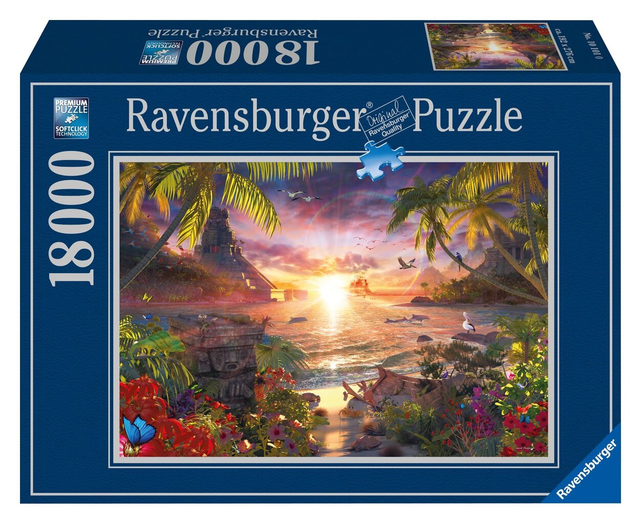 Ravensburger Poland pusle RAV-17824 A Heavenly Sunset, 18000-osaline цена и информация | Pusled lastele ja täiskasvanutele | hansapost.ee