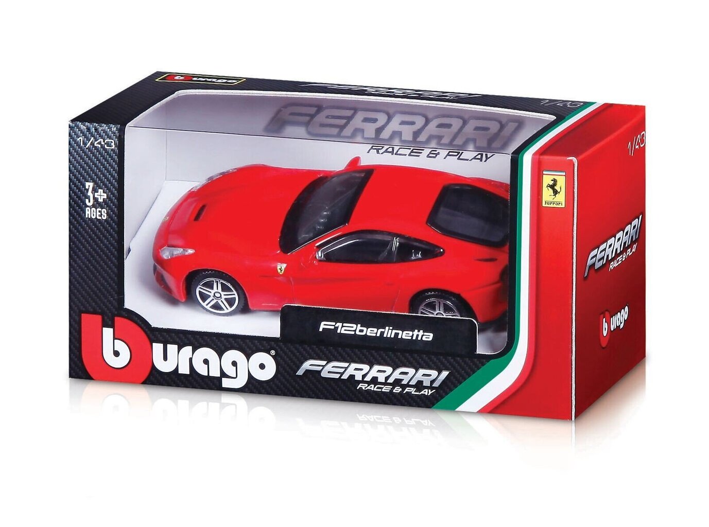 Auto Bburago Ferrari 1:43 Ferrari RP Vehicles, asort, 18-36100 цена и информация | Mänguasjad poistele | hansapost.ee