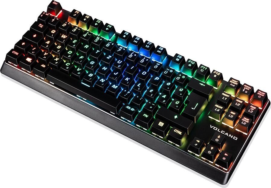 Modecom Volcano LanParty RGB hind ja info | Klaviatuurid | hansapost.ee