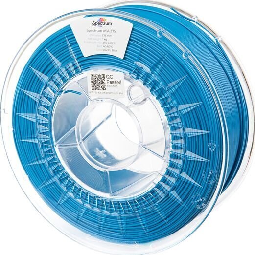 Filament Spectrum ASA 275 1.75mm 1kg Pacific Blue hind ja info | Nutiseadmed ja lisatarvikud | hansapost.ee