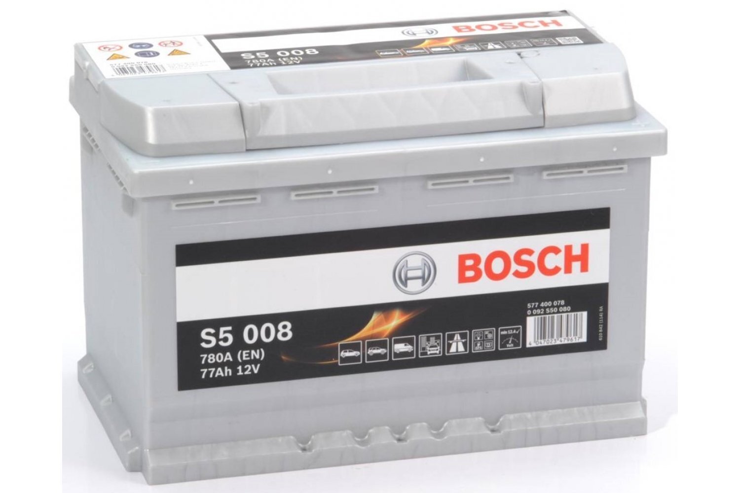 Aku Bosch 77Ah 780A S5008 цена и информация | Autoakud | hansapost.ee