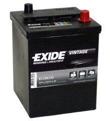 Aku EXIDE EU80-6 80 Ah 600 A цена и информация | Аккумуляторы | hansapost.ee