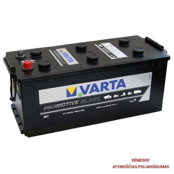 Autoaku Varta Black M7 180 Ah 1100 A цена и информация | Autoakud | hansapost.ee