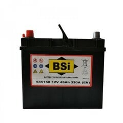 Aku BSI 45 Ah330 A EN hind ja info | BSI Autoakud ja akulaadijad | hansapost.ee