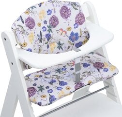 Söötmisitooli polsterdus Hauck Alpha+ Beige Floral, beež hind ja info | Laste söögitoolid | hansapost.ee