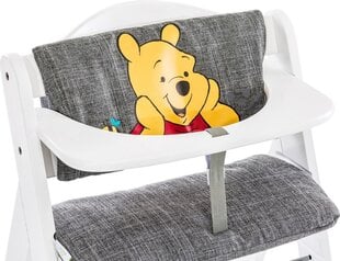 Подушка сиденья стульчика для кормления Hauck Alpha Deluxe Pooh, серая цена и информация | Обеденные стулья | hansapost.ee