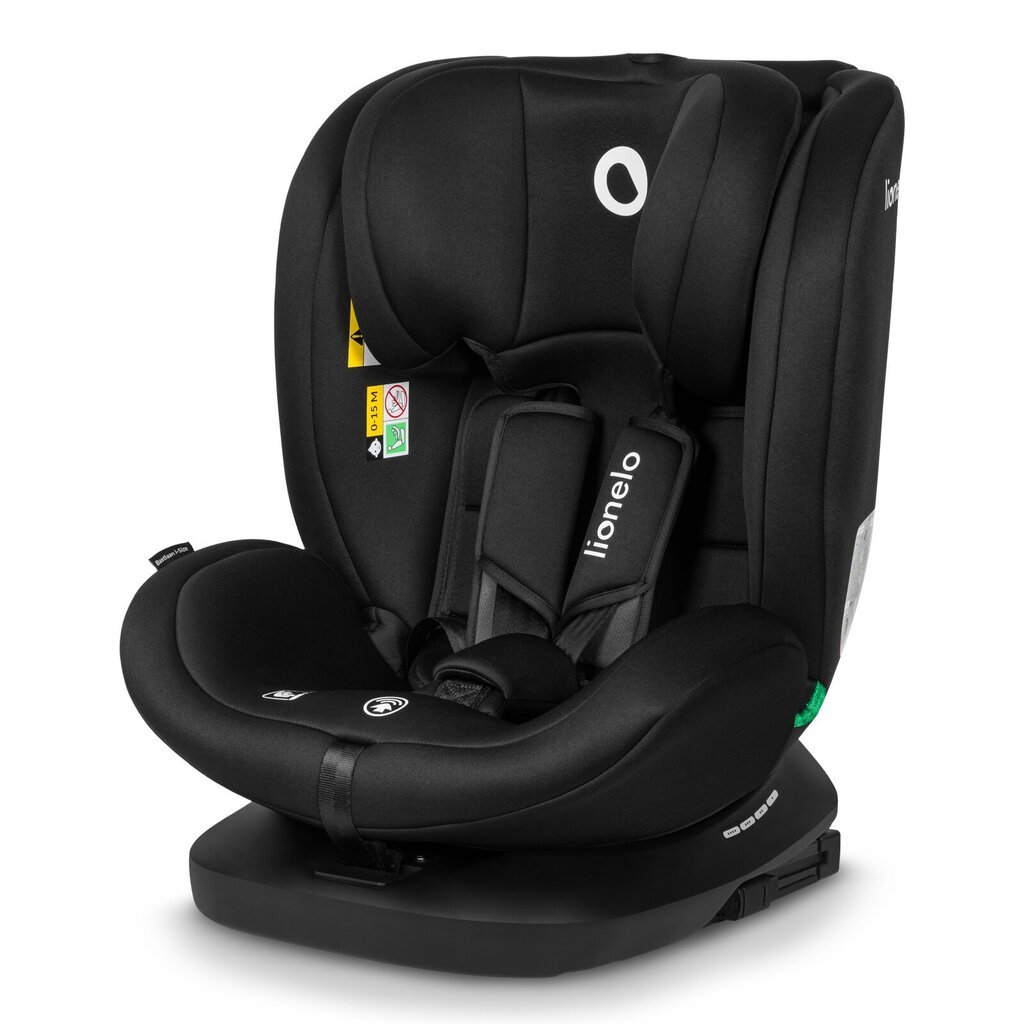 Turvatool Lionelo Bastiaan I-size, 0-36 kg, Black Grey hind ja info | Turvatoolid ja turvahällid | hansapost.ee