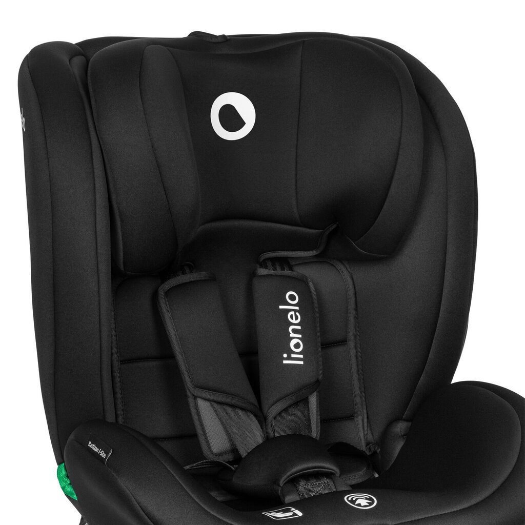 Turvatool Lionelo Bastiaan I-size, 0-36 kg, Black Grey hind ja info | Turvatoolid ja turvahällid | hansapost.ee