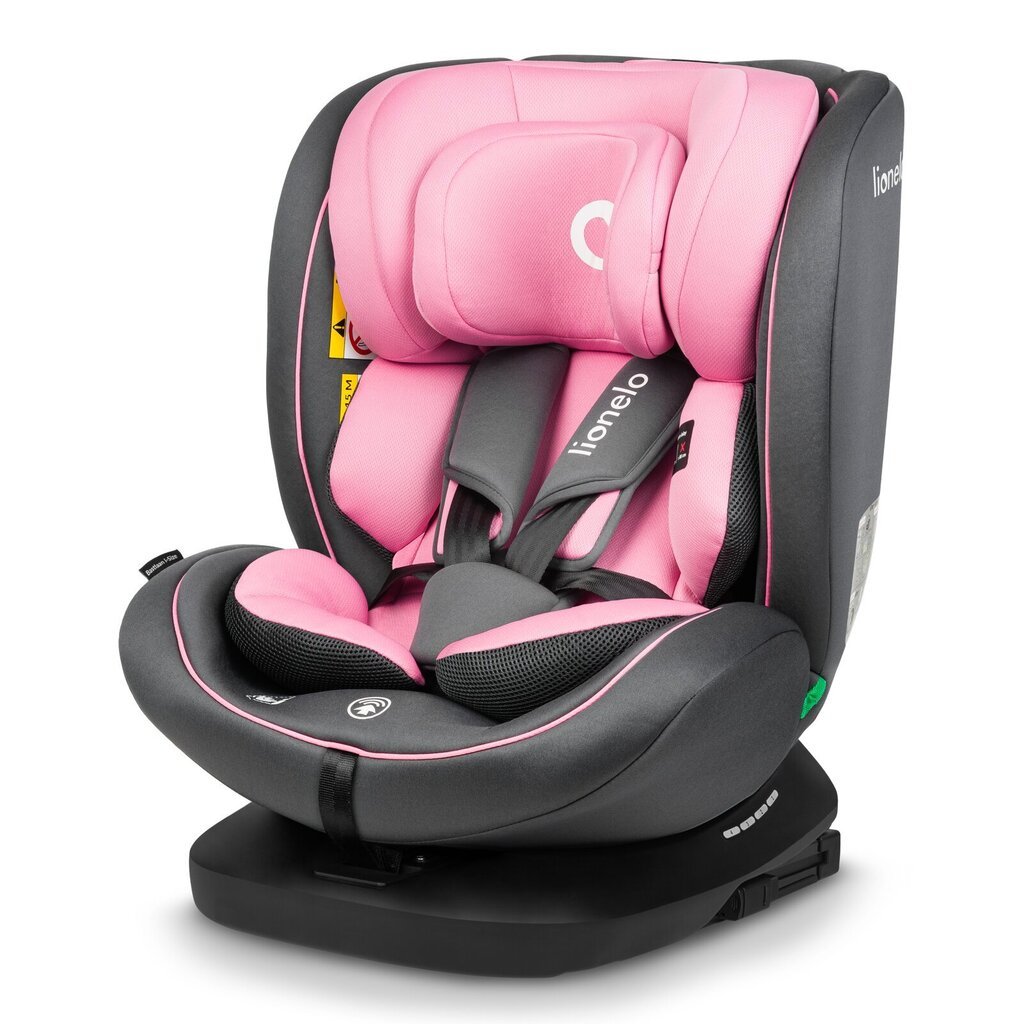 Turvatool Lionelo Bastiaan I-size, 0-36 kg, Pink Baby hind ja info | Turvatoolid ja turvahällid | hansapost.ee