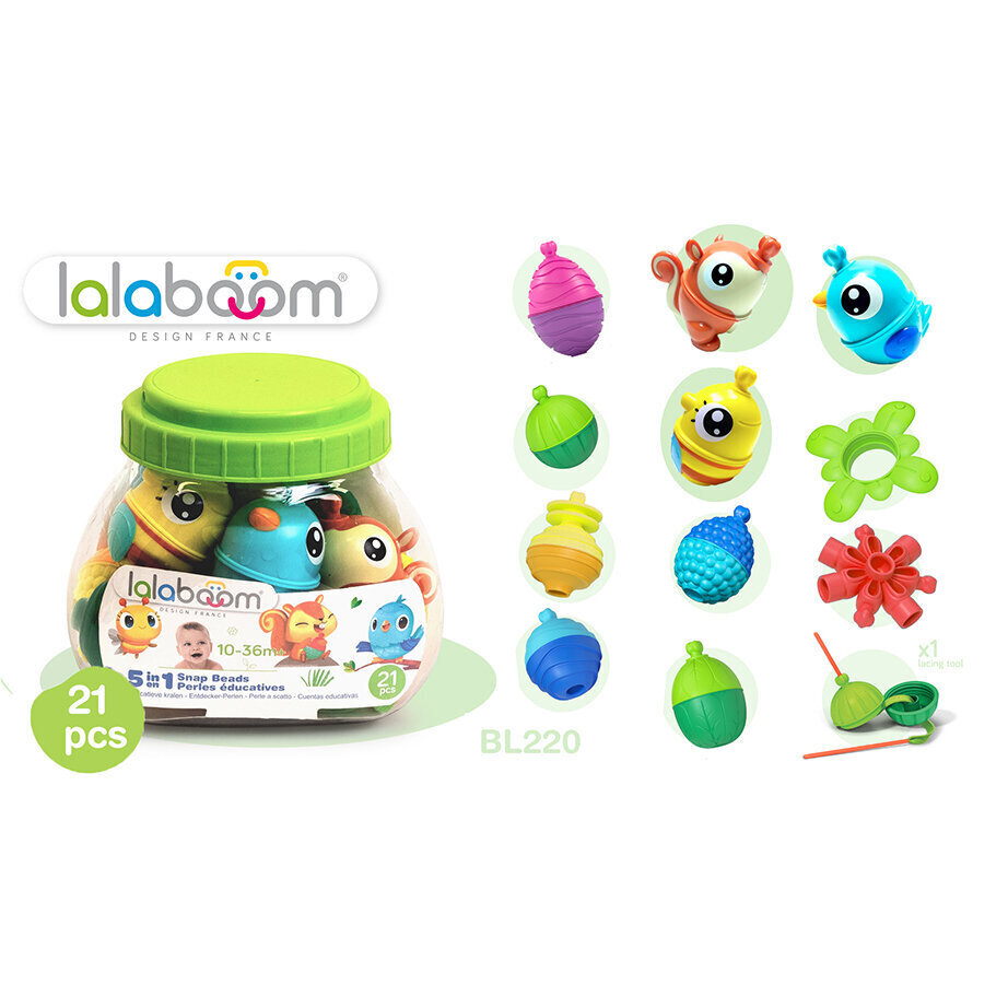 Arendavad helmed-loomad Lalaboom, 21 tk., BL220 цена и информация | Beebide mänguasjad | hansapost.ee