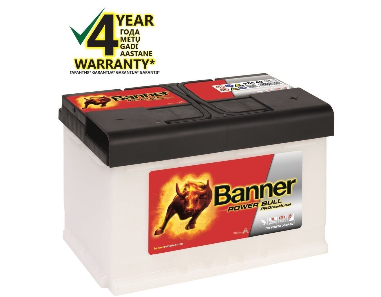 Battery Banner Power Pro 84Ah 720A цена и информация | Autoakud | hansapost.ee
