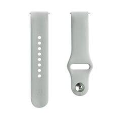 Evelatus Universal 22mm Silicone Loop Gray цена и информация | Аксессуары для смарт-часов и браслетов | hansapost.ee