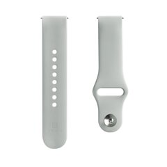 Evelatus Universal 20mm Silicone Loop Gray цена и информация | Аксессуары для смарт-часов и браслетов | hansapost.ee
