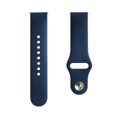 Evelatus Universal 22mm Silicone Loop Blue цена и информация | Аксессуары для смарт-часов и браслетов | hansapost.ee