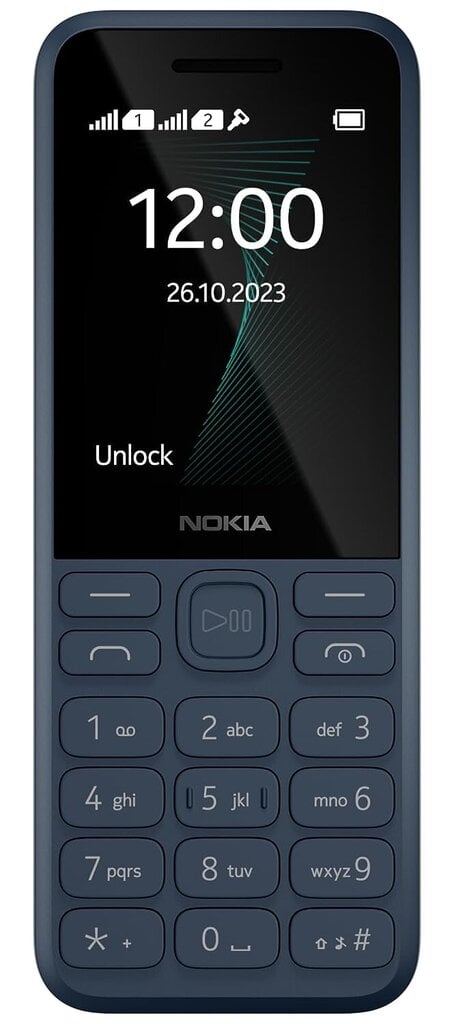 Nokia 130 M TA-1576 Dark Blue цена и информация | Telefonid | hansapost.ee