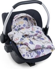 Детское одеяло на автокресло Hauck Snuggle so cozy Beige Floral, бежевый цвет цена и информация | Аксессуары для автокресел | hansapost.ee