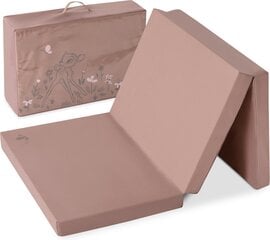 Дорожный детский матрас Hauck Sleeper Bambi Rose, 120x60 см, розовый цена и информация | Манежи для детей | hansapost.ee