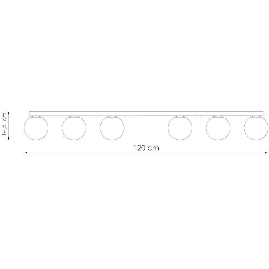 Sollux Lighting laevalgustid Yoli hind ja info | Laelambid | hansapost.ee