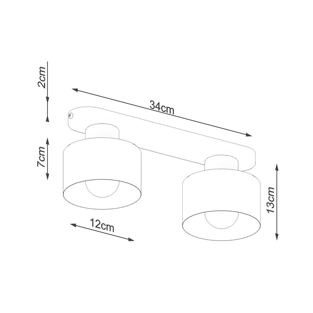 Sollux Lighting laevalgustid Savar hind ja info | Laelambid | hansapost.ee