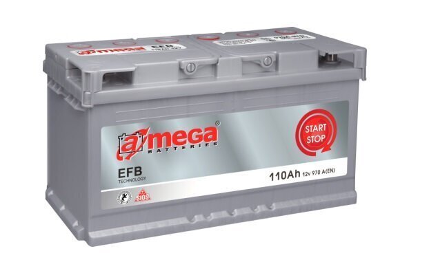 Aku A-Mega EFB 110 Ah 970A 12 V hind ja info | Autoakud | hansapost.ee