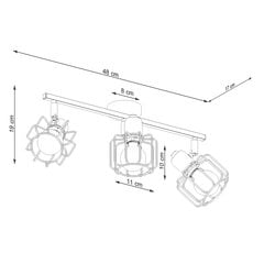 Sollux Lighting laevalgustid Beluci hind ja info | Laelambid | hansapost.ee