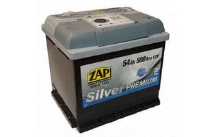 Aku ZAP Silver Premium 54Ah 500A hind ja info | Autoakud | hansapost.ee