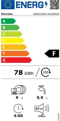 Electrolux ESA42110SX цена и информация | Nõudepesumasinad | hansapost.ee