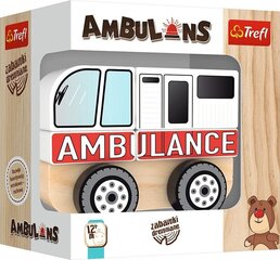 Деревянный автомобиль Trefl Скорая помощь цена и информация | Игрушки для малышей | hansapost.ee
