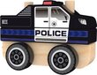 Puidust auto Trefl Politsei hind ja info | Beebide mänguasjad | hansapost.ee