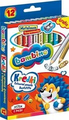 Värvipliiatsid Bambino, 12 värvi price and information | Art supplies, molding supplies | hansapost.ee